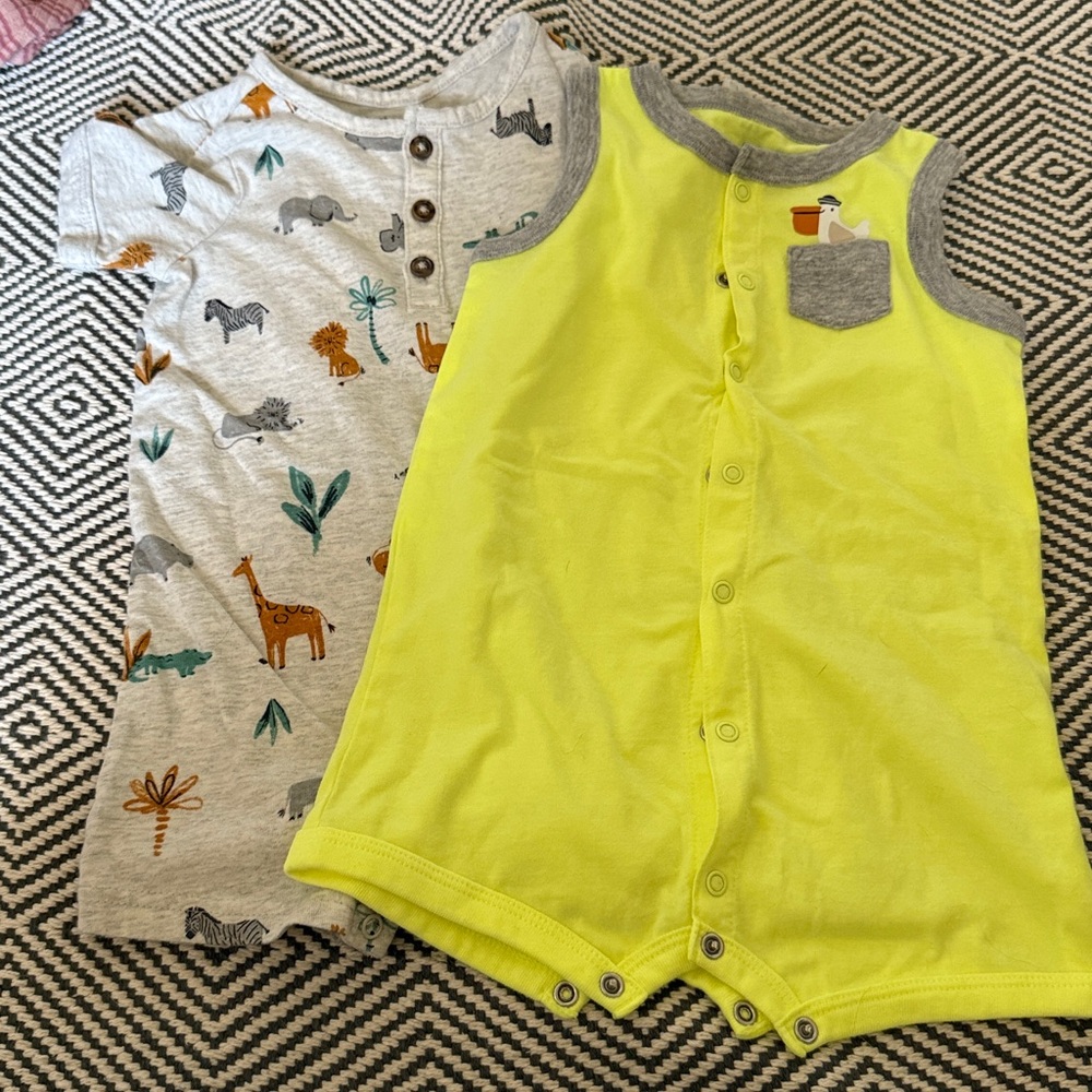 Carter’s 18mo rompers